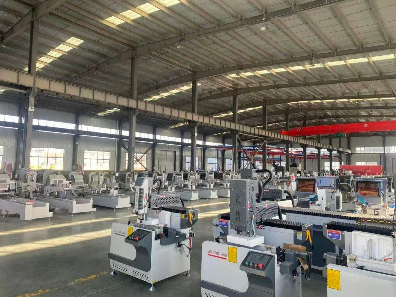 Semi Automatic Double Head Mitre Saw Aluminum Profile Cutting Machine